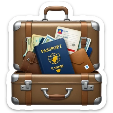 vacation equipment sticker