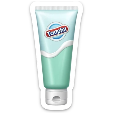 toothpaste sticker
