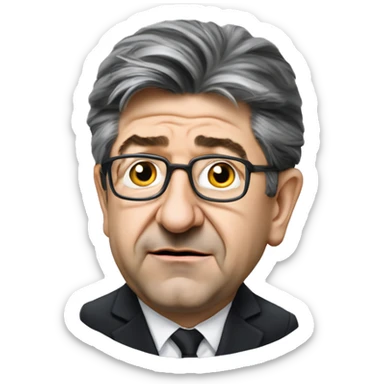Jean luc mélenchon emoji sticker