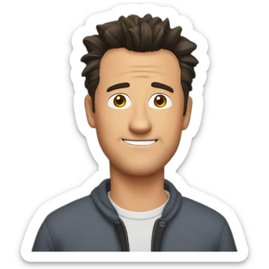 Chandler Bing sticker