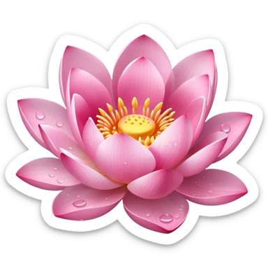 Lotus sticker
