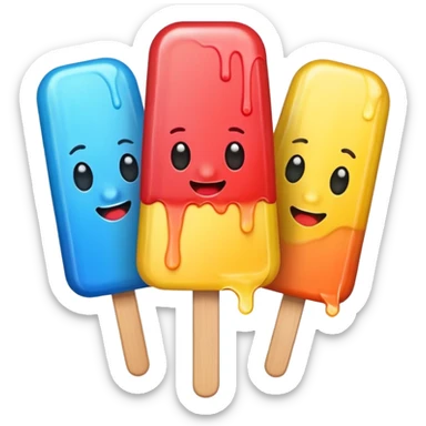 Popsicles  sticker