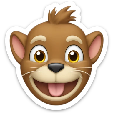 Jerry from tom and jerry sticker