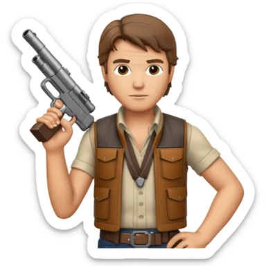 Han solo sticker