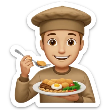 wooden guy meme tung sahur  sticker