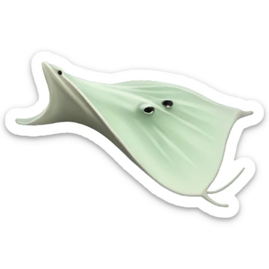 simple stingray emoji ios sticker