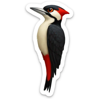 giant  woodpecker sticker