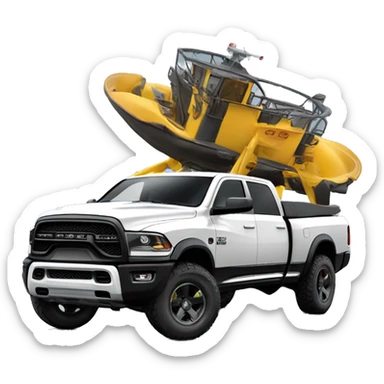 Dodge RAM 2025 hurricane twin  sticker