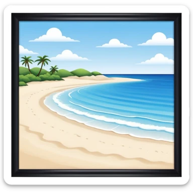 Beach  sticker