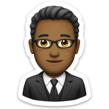 Legal in a suit  sticker