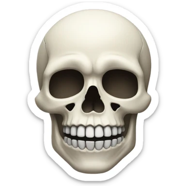Skull  sticker