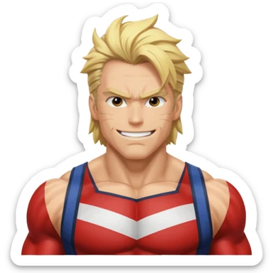 All Might sticker