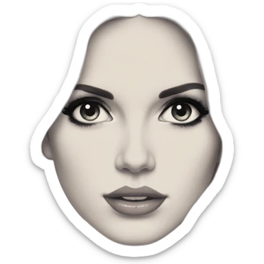 Lana Del Rey “Ultraviolence” album cover sticker