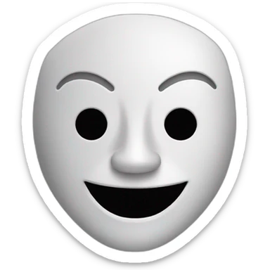 COMEDY MASK  sticker