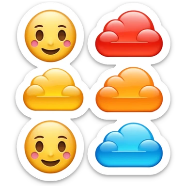 brainstorming  : 3d Icon with color of D0B8FF
 sticker