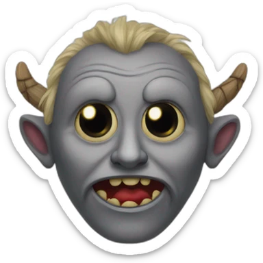 puppet from krampus sticker