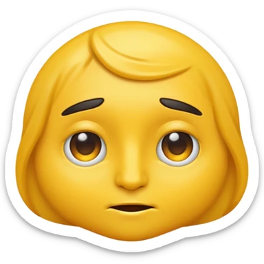 Emoji that is bombastic side eye with no nose sticker