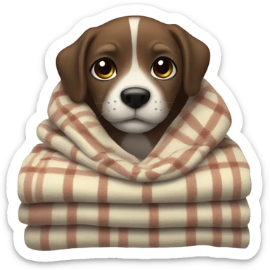 Cozy blanket sticker