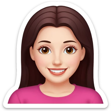 Angela White sticker