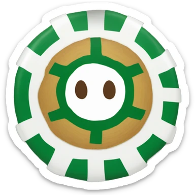 Le symbole du pays basque, la croix basque (symbole soleil mais rond) sticker