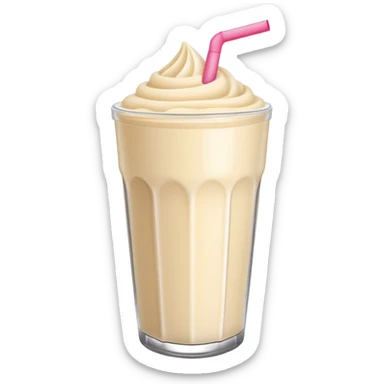 protein shake sticker