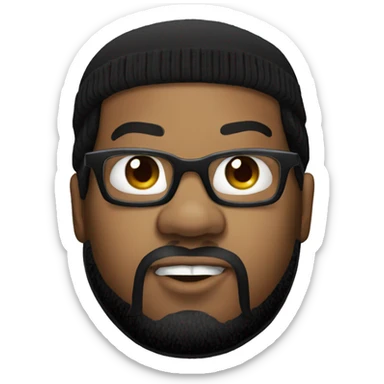 Ice cube rapper sticker