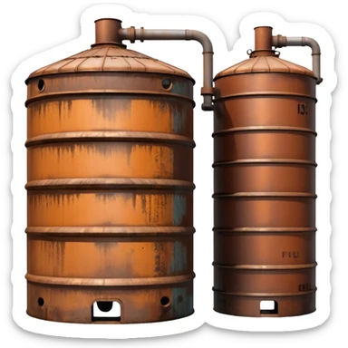 fuel warehouses sticker