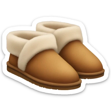 ugg slippers  sticker