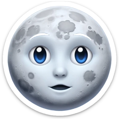 moon turning wrong color from failed spell sticker