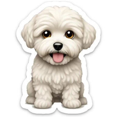 Maltipoo sticker