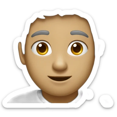 chat gris foncé et blanc sticker