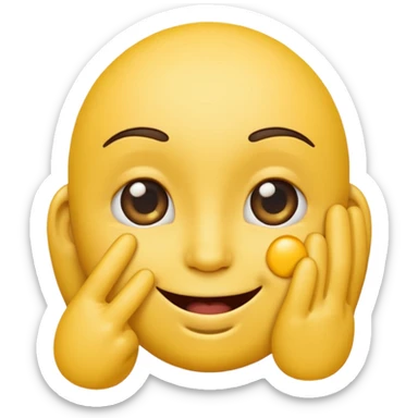 an emoji that represents lie  sticker