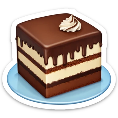 bitten cake sticker