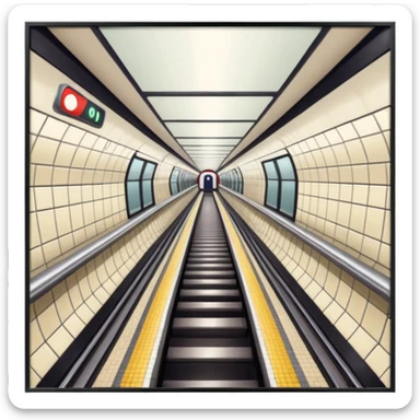 London underground sticker