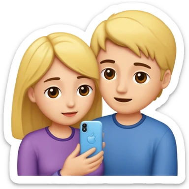 Couple being intimate  sticker