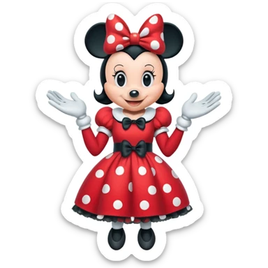 minnie mouse sticker