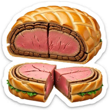 Beef Wellington sticker