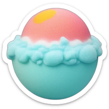 bath bomb sticker