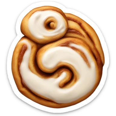 Cinnamon roll  sticker