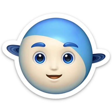 Planet Neptune sticker