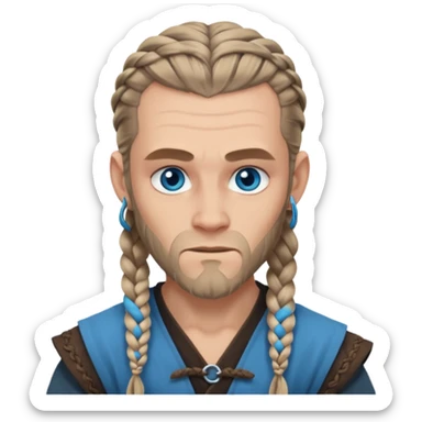 floki from vikings sticker