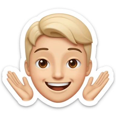 I'm feeling excited sticker