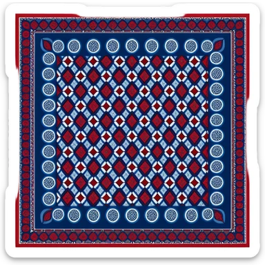 Ajrak sindh sticker
