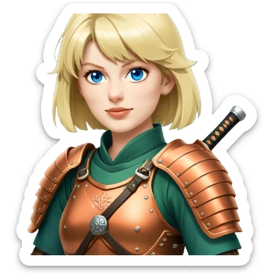 Samurai Sentry sticker