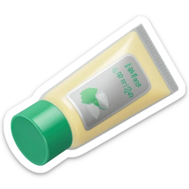 Toothpaste emoji sticker