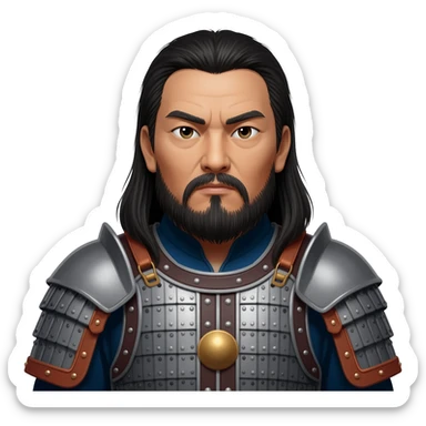 Genghis Khan sticker