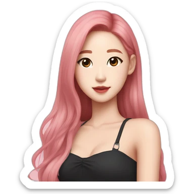 Blackpink rosé sticker