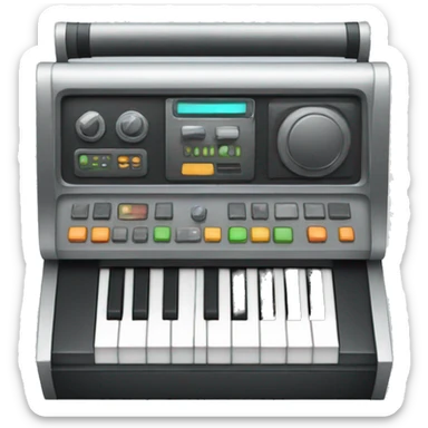 Beat machine sticker