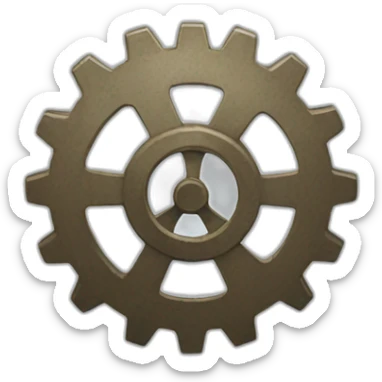 cog sticker