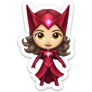 Scarlet witch sticker
